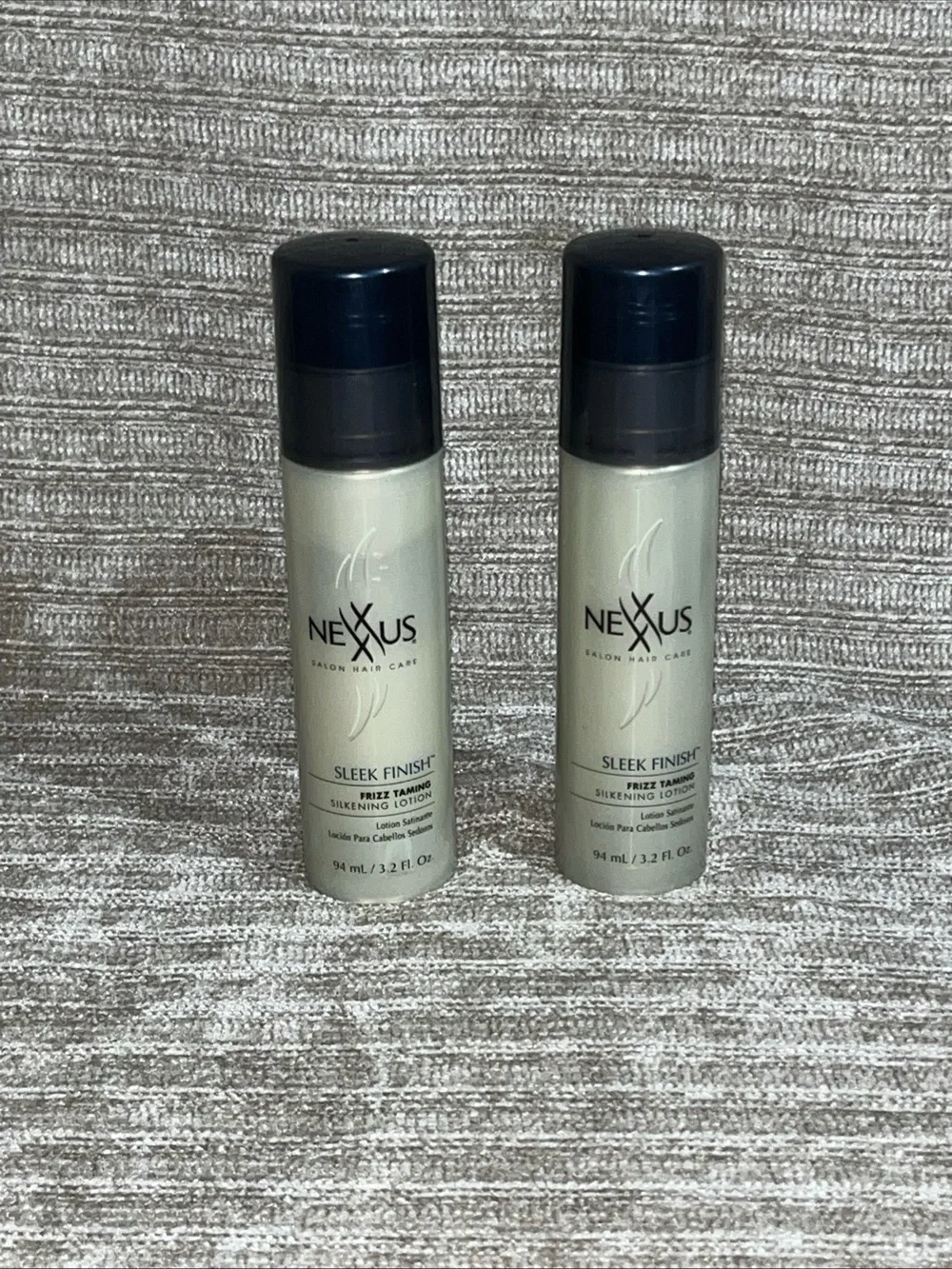 2 Pack Nexxus Sleek Finish Frizz Taming Silkening Lotion 3.2oz Discontinued New